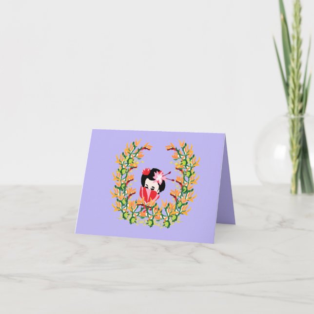Tarjeta de nota : Elegantes (Anverso)