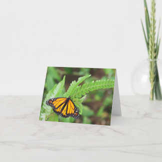 Tarjeta de nota en blanco