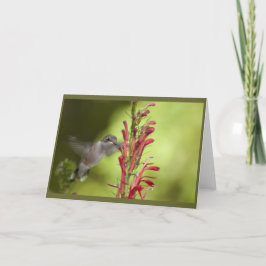 Tarjeta de nota en blanco