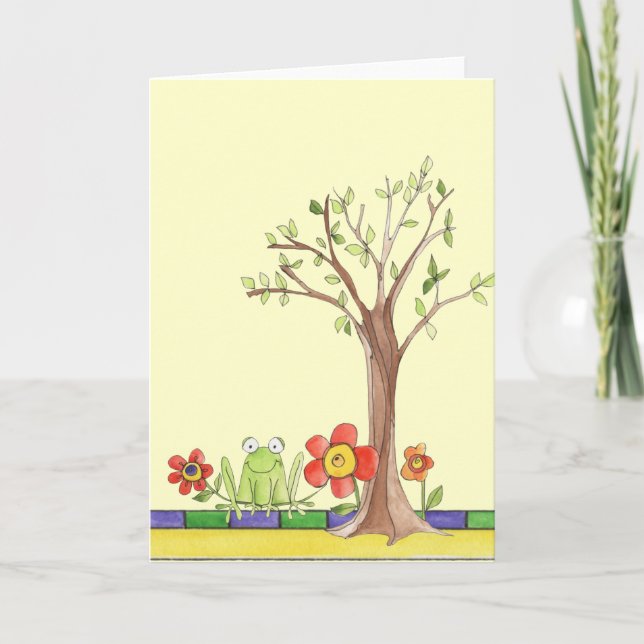 tarjeta de nota en blanco (Anverso)