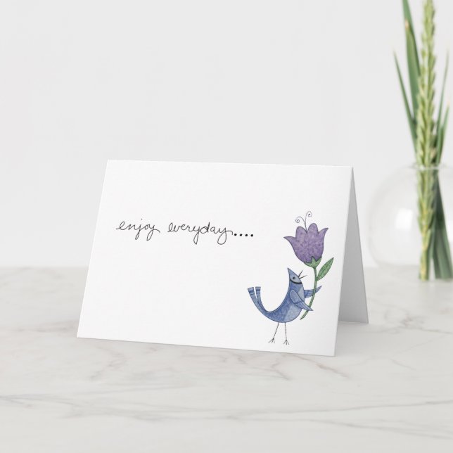 tarjeta de nota en blanco (Anverso)