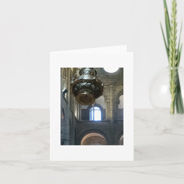 Tarjeta de nota en blanco/Camino de Santiago (Anverso)