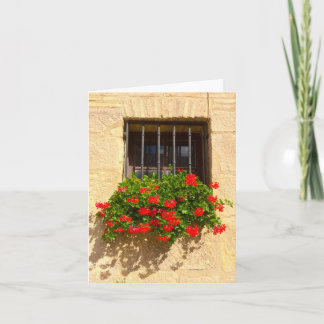 Tarjeta de nota en blanco/Camino de Santiago