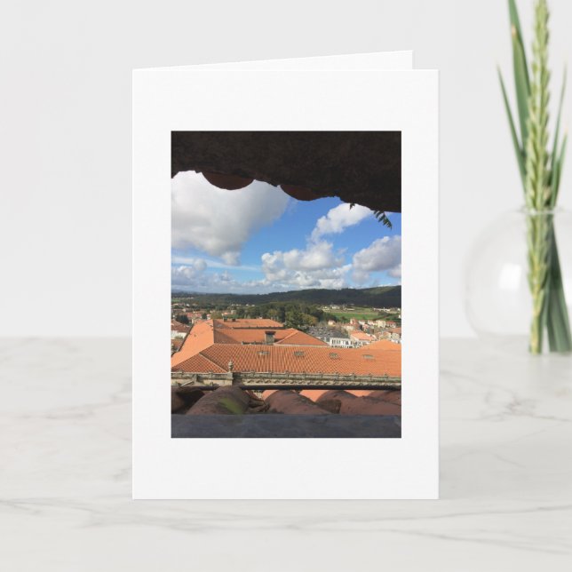 Tarjeta de nota en blanco/Camino de Santiago (Anverso)