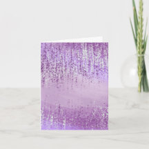 Tarjeta de nota en blanco de arte abstracto
