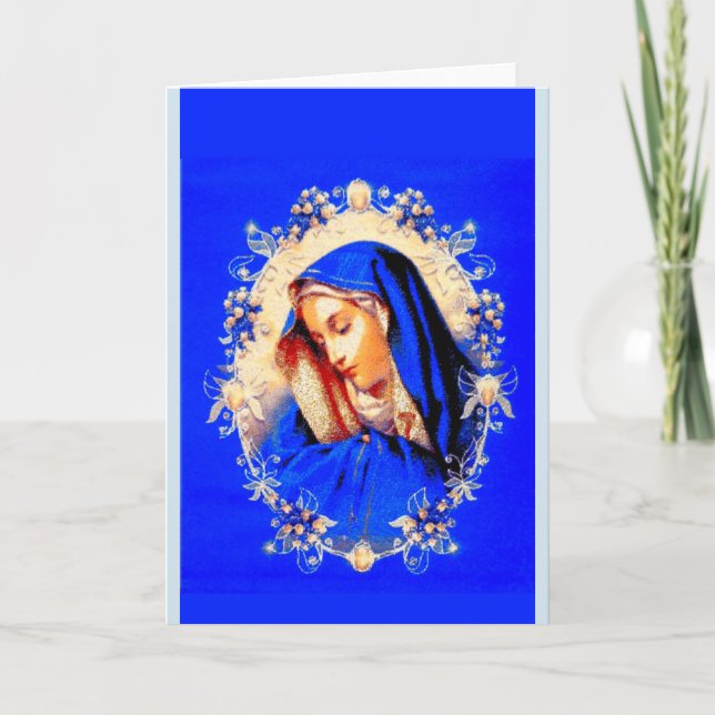 Tarjeta de Nota en Blanco de Nuestra Señora de la  (Anverso)