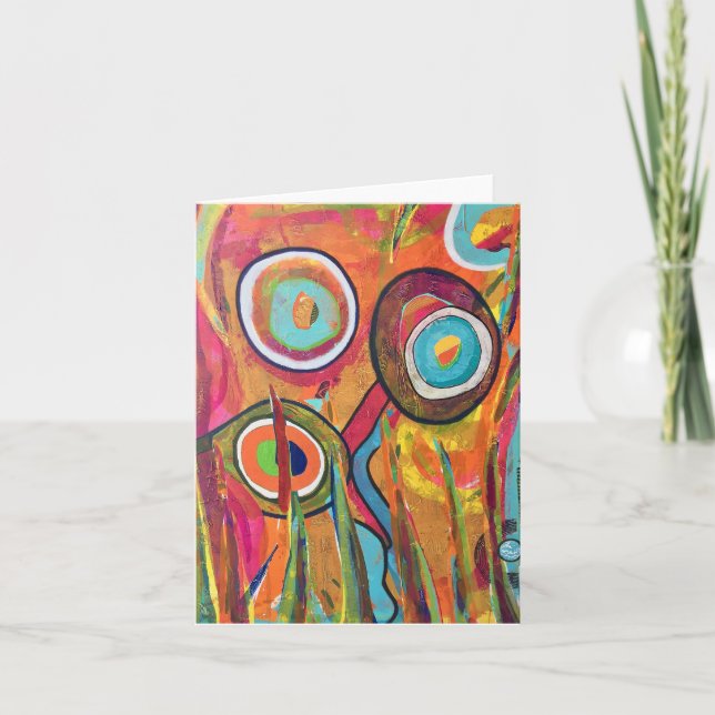 Tarjeta de nota en blanco de Relics (Anverso)