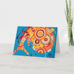 Tarjeta de nota en blanco del Wanderlust