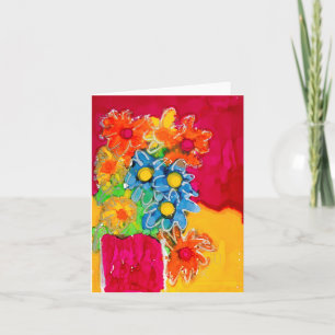 Tarjeta de nota en blanco Lovitude "El amor viene"