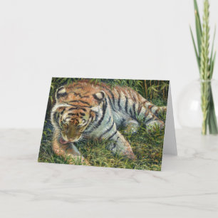 Tarjeta de nota en blanco "Morning Grooming"