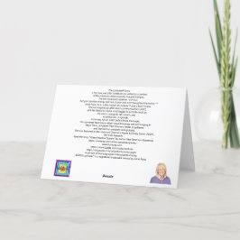 Tarjeta de nota en blanco Mug Bubbles de amor