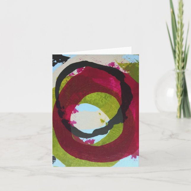 Tarjeta de nota en blanco Oceanside (Anverso)