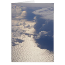 Tarjeta de nota en blanco para nubes (Diseño 4)