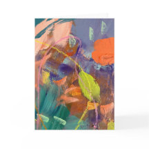 Tarjeta de nota en diseño de jardín silvestre