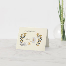 Tarjeta de nota - Envío de pensamientos felices