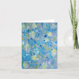 Tarjeta de nota floral Summer Meadow