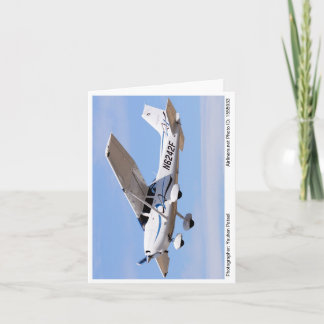 Tarjeta de nota fotográfica 2 de Skyhawk SP Cessna