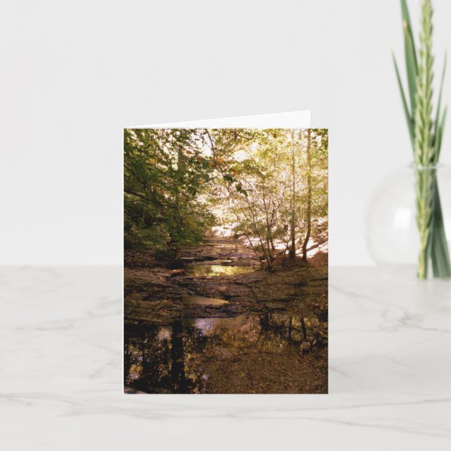 Tarjeta de nota fotográfica en blanco - Río (Anverso)