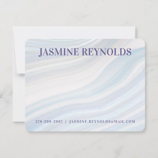 Tarjeta de nota Geode de Marble de Guay (Anverso)