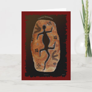 Tarjeta de nota GOANNA DREAMTIME