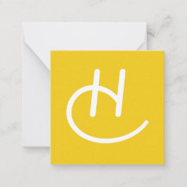 Tarjeta de nota Happy-o-gramas