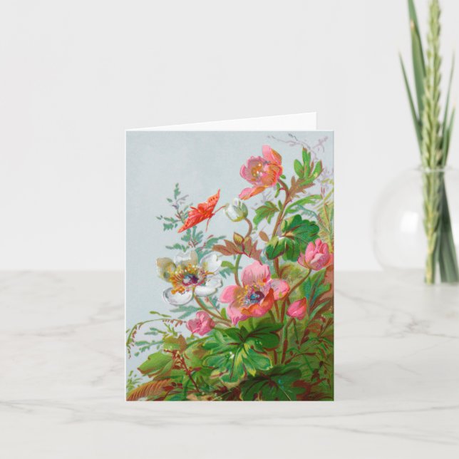 Tarjeta de nota Hedgerow Garden (Anverso)