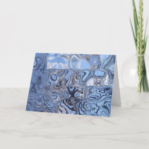 Tarjeta de nota "ICE BLUE"