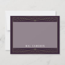 Tarjeta de nota inspirada en la reina