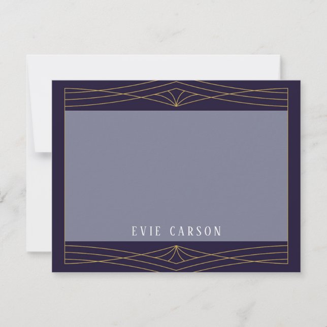 Tarjeta de nota inspirada en la reina (Anverso)