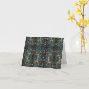 Tarjeta de nota Inspiradora de vidrio contenido