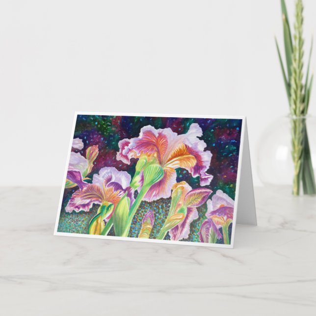 Tarjeta de nota Iris (Anverso)