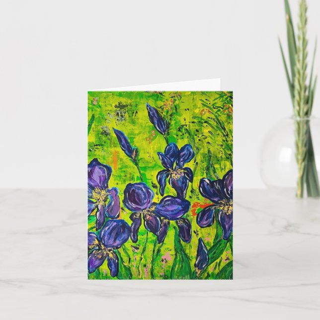 Tarjeta de nota Iris (Anverso)