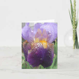 Tarjeta de nota Iris