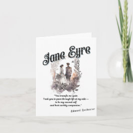 Tarjeta de nota Jane Eyre