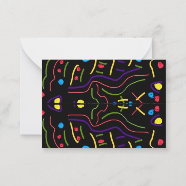 Tarjeta de nota Jazzy (Anverso)