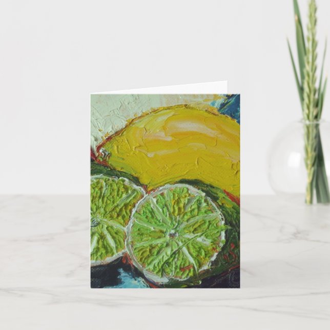 Tarjeta de nota Lemon Lime (Anverso)