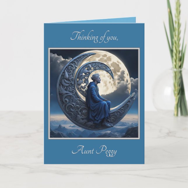 Tarjeta De Nota Man In The Moon (Set 2402-28A #1) (Anverso)