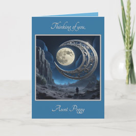 Tarjeta De Nota Man In The Moon (Set 2402-28A #3)
