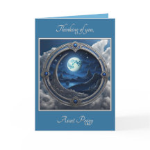 Tarjeta De Nota Man In The Moon (Set 2402-28A #4)