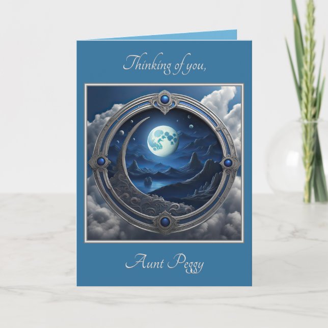 Tarjeta De Nota Man In The Moon (Set 2402-28A #4) (Anverso)