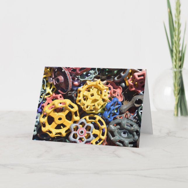 Tarjeta de nota "Manos de grifo" (Anverso)