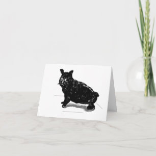 Tarjeta de nota : Manx Cat