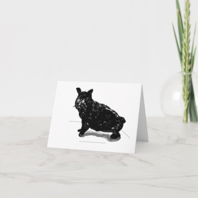 Tarjeta de nota : Manx Cat (Anverso)