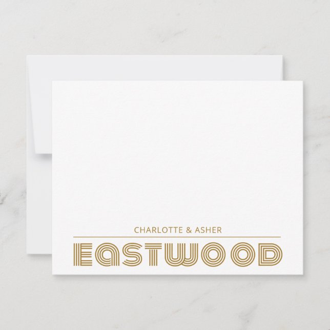 Tarjeta de nota monográfica de nombre único de la  (Anverso)