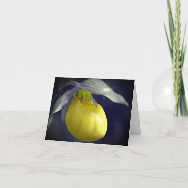 Tarjeta De Nota Orquídea De La Mujer Negra Y Blanc (Anverso)