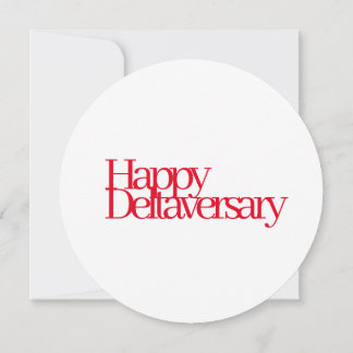 Tarjeta de nota para el aniversario (adhesión) de 