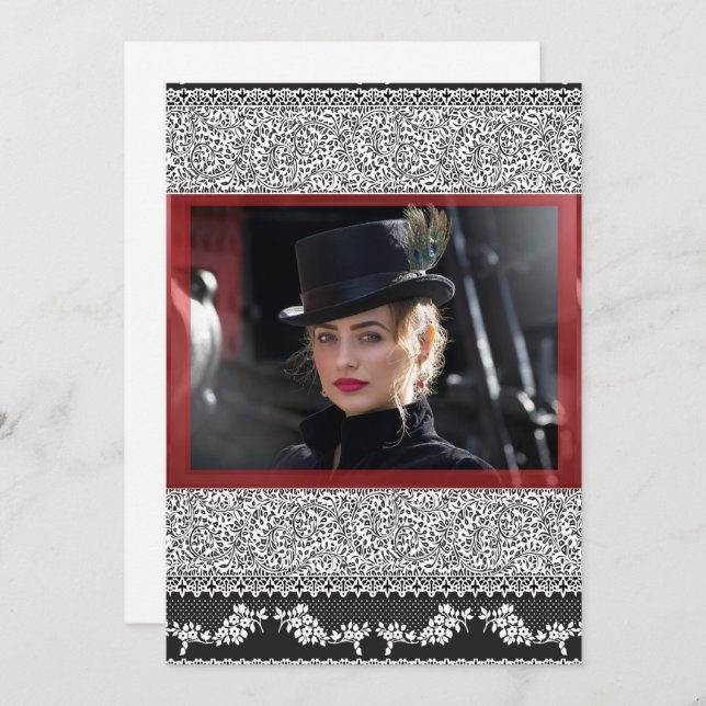 Tarjeta de nota para ewardian (Anverso / Reverso)