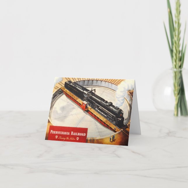 Tarjeta de nota para la turbina de vapor del Ferro (Anverso)