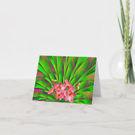 Tarjeta de nota para Orquídea Palmesca
