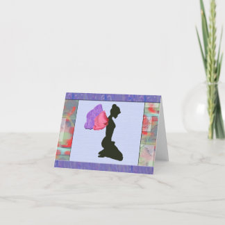 Tarjeta de nota para productos lácteos alados de f